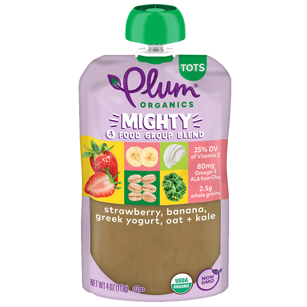 Strawberry, Banana, Greek Yogurt, Oat + Kale