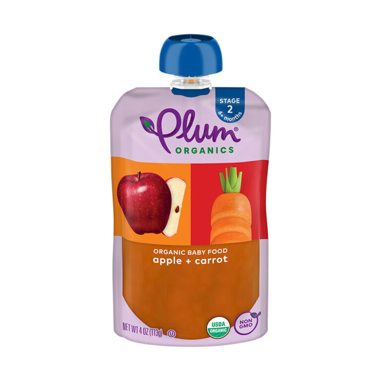 Apple + Carrot Plum Organics
