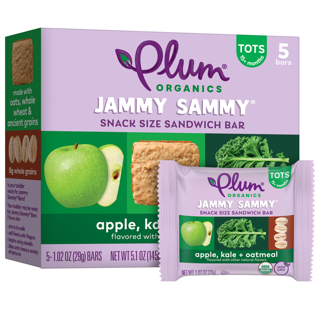 Jammy Sammy® Apple, Kale + Oatmeal
