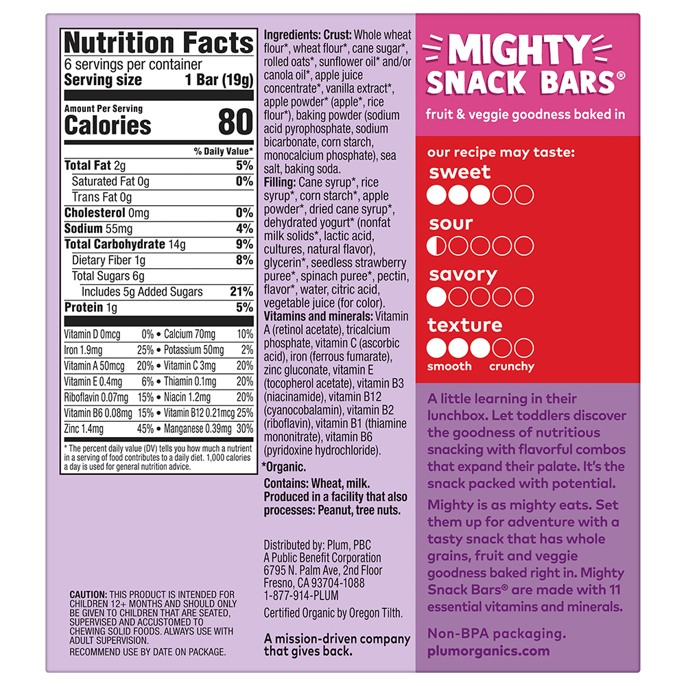 Strawberry Mighty Snack Bars® - Image 2