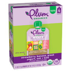 Strawberry, Banana, Greek Yogurt, Oat + Kale 4ct