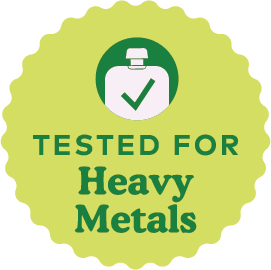 Tested for Heavy Metals